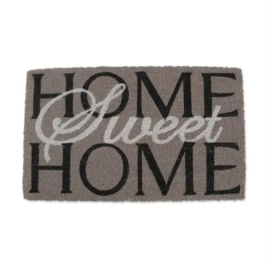DII&reg; J&M Home Sweet Home Vinyl Back Coir Doormat {1}
