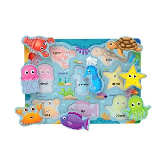 My First Lift & Learn Puzzle - Under the Sea: 8 Pcs {3}