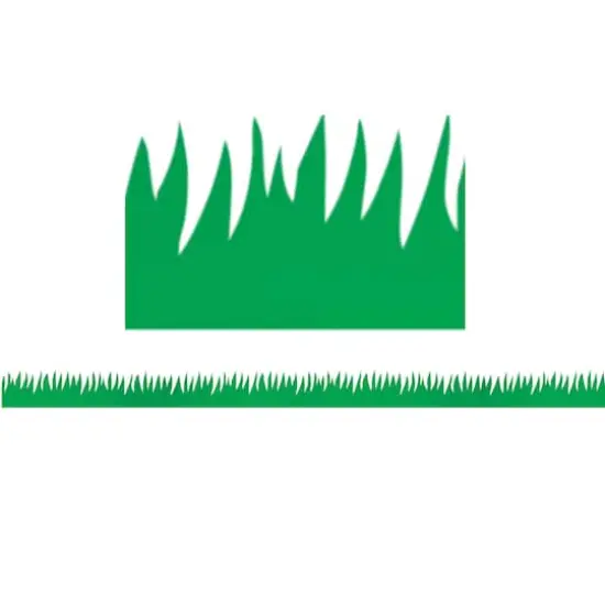 Hygloss&reg; Mighty Brights&trade; Die Cut Borders, 216ft. Green Grass {4}