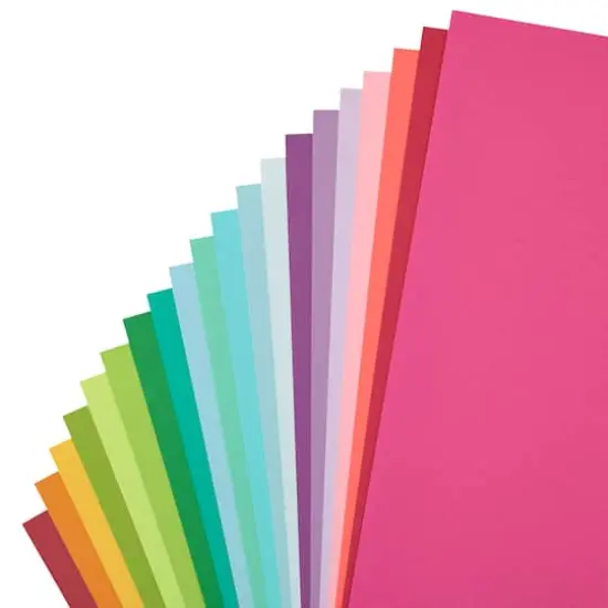 Bright Essentials 12" x 12" Cardstock Paper Pack by Recollections&trade;, 100 Sheets {4}