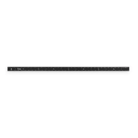 Dritz Home 36" Matte Black Anodized Aluminum Straight Edge {6}
