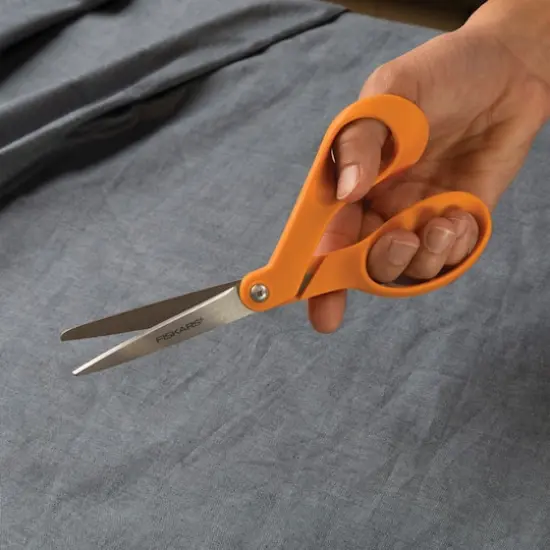 Fiskars&reg; 7" Petite Orange-Handled Scissors {3}