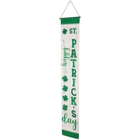 71" Welcome St. Patrick's Day Porch Door Hanging Banner Set {5}