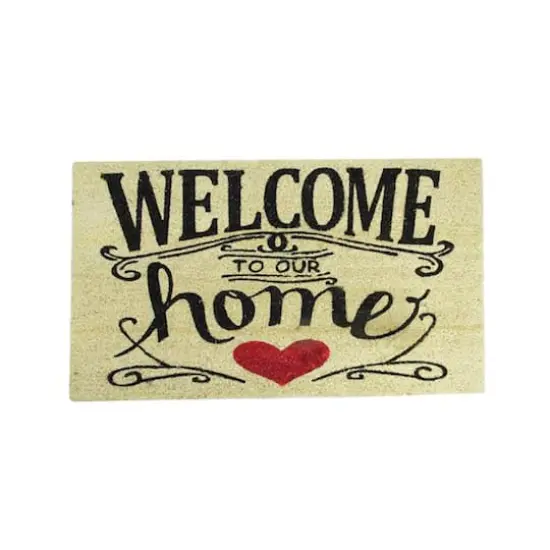 Welcome to Our Home Doormat {1}