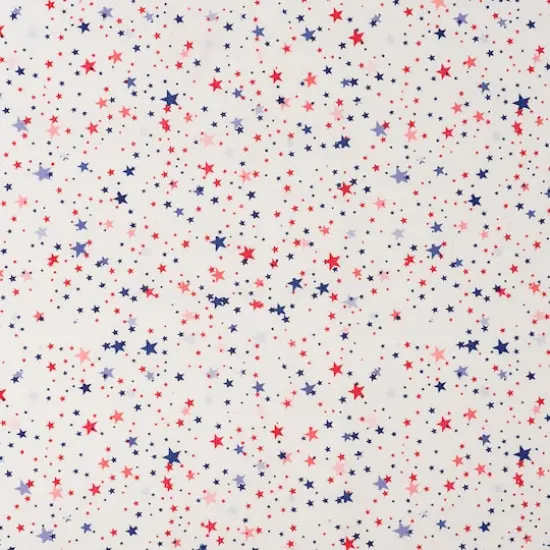 SINGER Stacked Stars Americana Cotton Fabric {1}