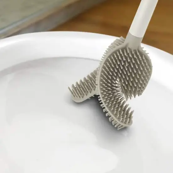 Joseph Joseph Flex 360 Advanced Toilet Brush with Matte Finish {5}