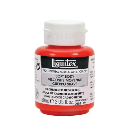 Liquitex&reg; Professional Soft Body Acrylic Jar, 2oz. Lacquer Red {1}