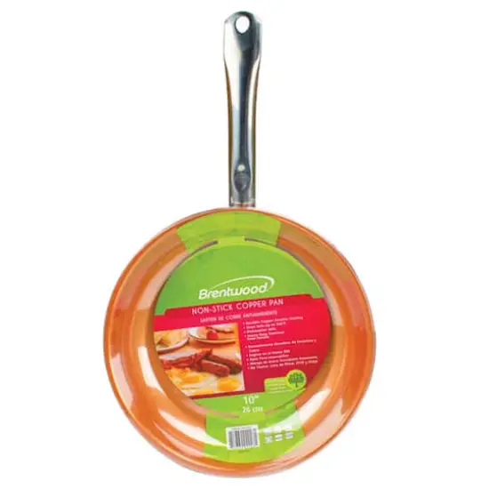 Brentwood 10" Nonstick Induction Copper Frying Pan {9}