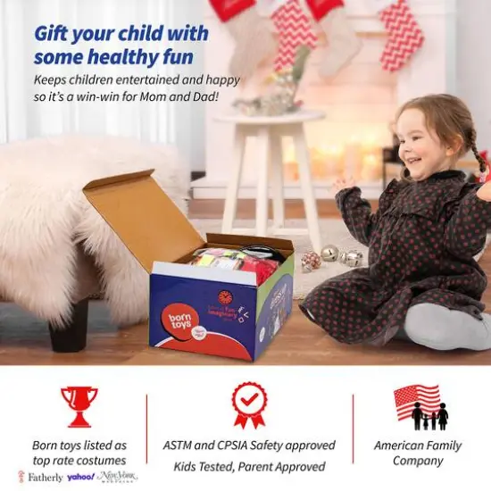 Bintiva Dress Up & Drama Play Hero Costume Trunk Set {6}