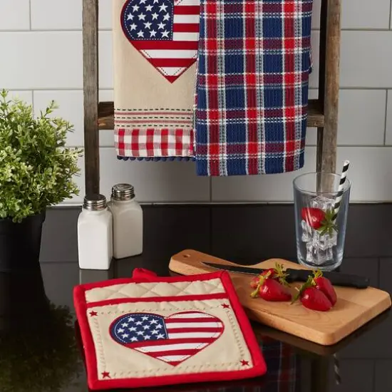 DII&reg; Americana Love Potholder Gift Set {12}