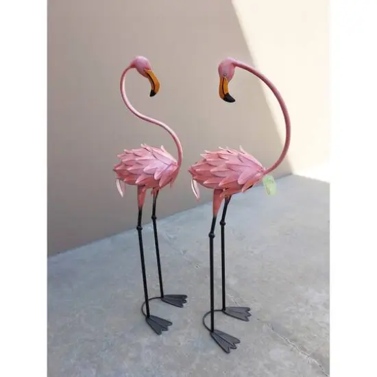 41" Flamingo Garden Stakes, 2ct. {4}
