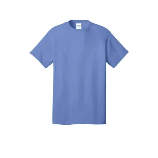 Port & Company® Brights Core Cotton T-Shirt Carolina Blue {1}