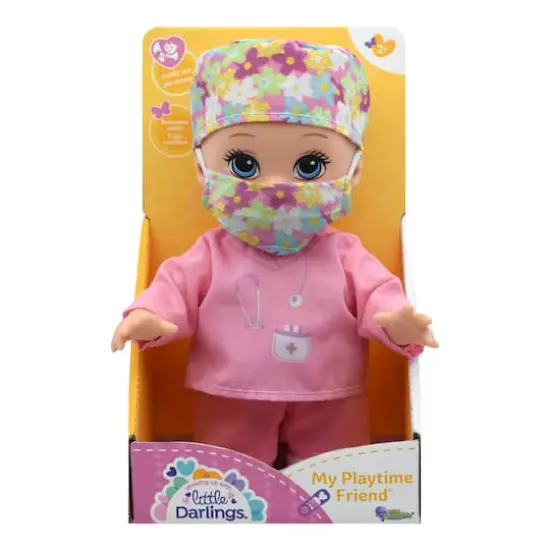 Little Darlings 8" Pink Playtime Doll Friend Hero {3}
