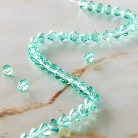 Preciosa Glass Crystal Bicone Beads, 6mm by Bead Landing&trade; Caribbean Sea {3}