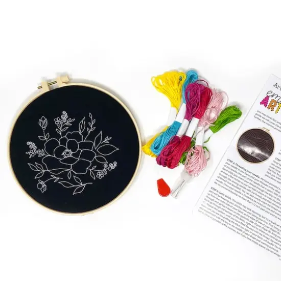 Art 101 Embroidery Art Kit {5}