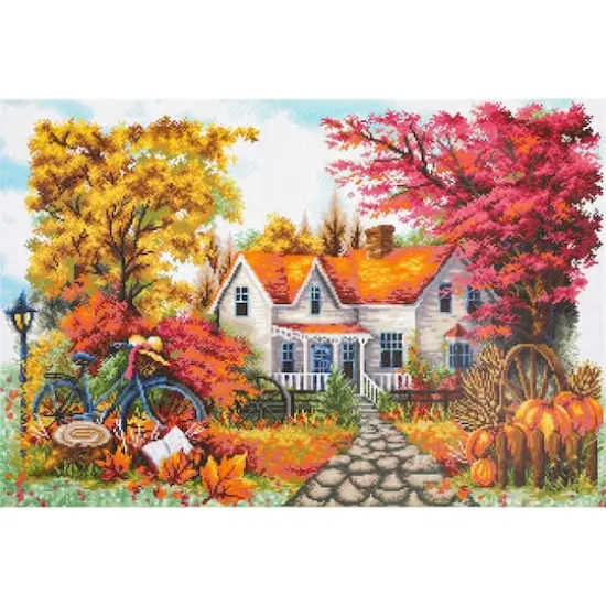 Diamond Dotz&reg; Autumn Days Diamond Painting Kit {1}