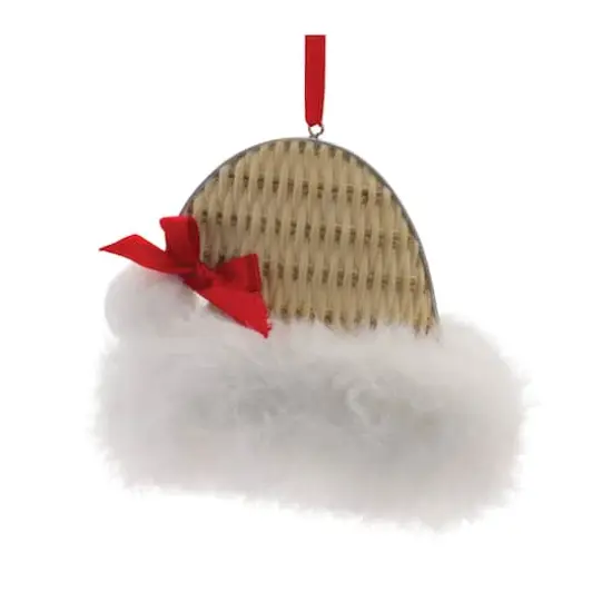 Cozy Mitten, Hat & Bell Ornament Set {6}