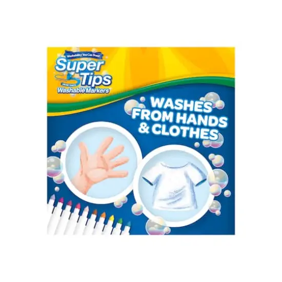 Crayola&reg; Super Tips 100 Color Washable Markers {7}