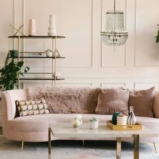 Hello Honey&reg; 21" Draped Wood Bead Chandelier {6}