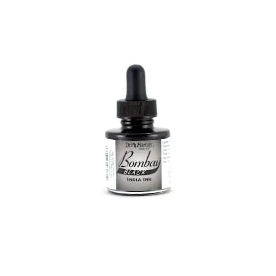 Dr. Ph. Martin's&reg; Bombay&trade; India Ink 7BY Black {1}