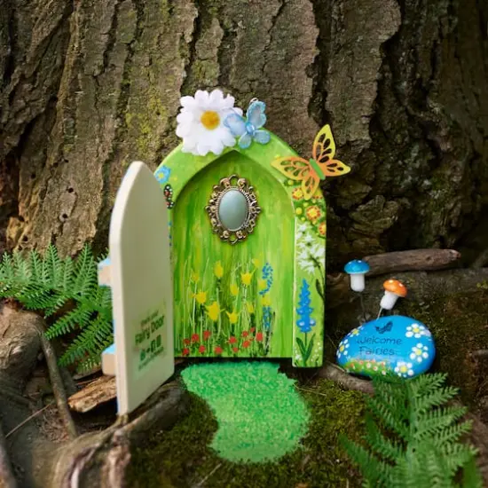 Creativity for Kids&reg; Butterfly Fairy Door Kit {8}