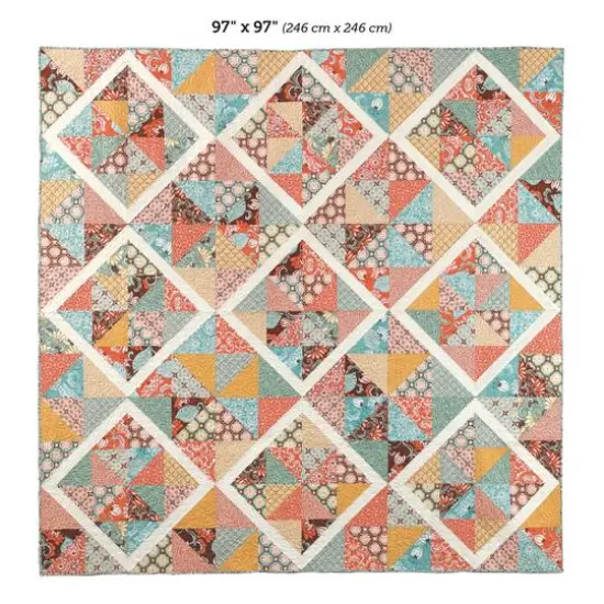 Leisure Arts&reg; Memory Lane Modern Quilt Pattern {3}