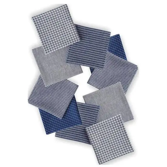 DII&reg; Blue & White Capri Dishcloths, 10ct. {1}