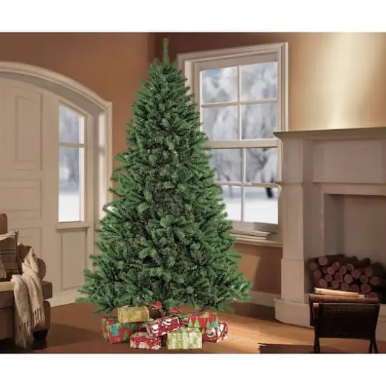 7.5ft. Unlit Northern Fir Artificial Christmas Tree {8}