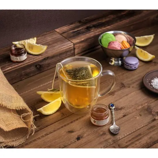 JoyJolt&reg; 13.5oz. Serene Double Wall Coffee Glasses, 4ct. {6}