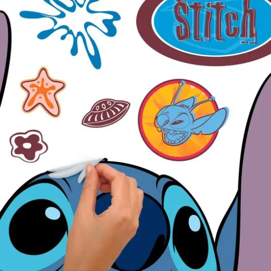 RoomMates Stitch Giant Peel & Stick Wall Decals {6}