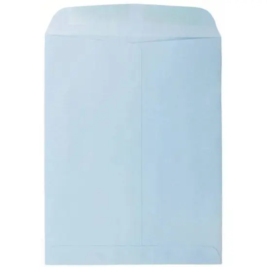JAM Paper 10" x 13" Pastel Baby Blue Open End Catalog Envelopes {3}
