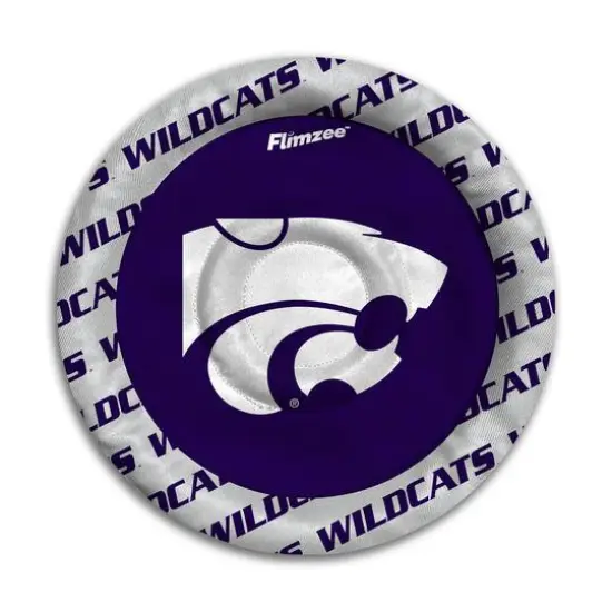 NCAA Flimzee Bean-Bag Flying Disc Kansas State Wildcats {1}