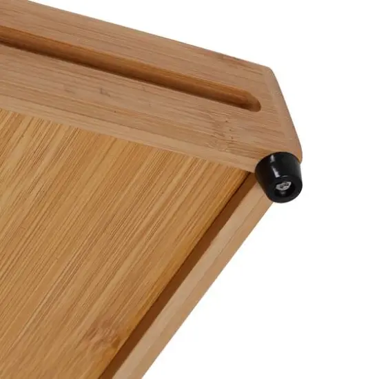 Honey Can Do 8-Compartment Bamboo Diagonal Drawer Organizer {8}