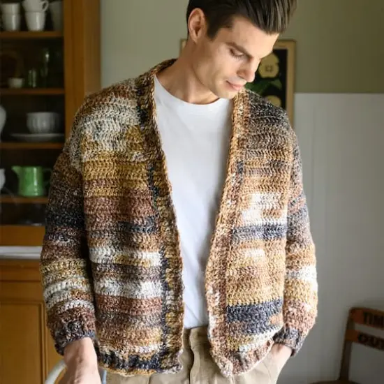 Lion Brand&reg; Mandala Impressions Yarn Nightfall {4}