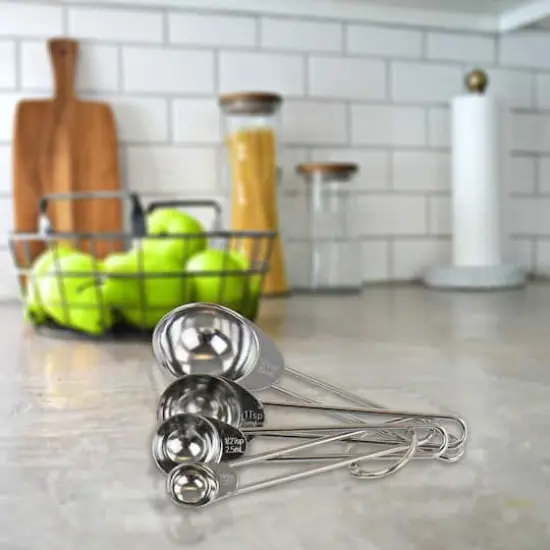 Martha Stewart Stainless Steel Measuring Spoons {4}