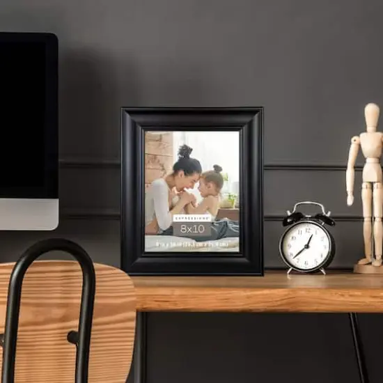 8" x 10" Black Inner Ridge Frame, Expressions&trade; by Studio D&eacute;cor&reg; {3}