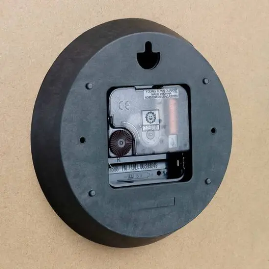 Sorbus&reg; 24" Paris Wood Roman Numeral Clock {6}