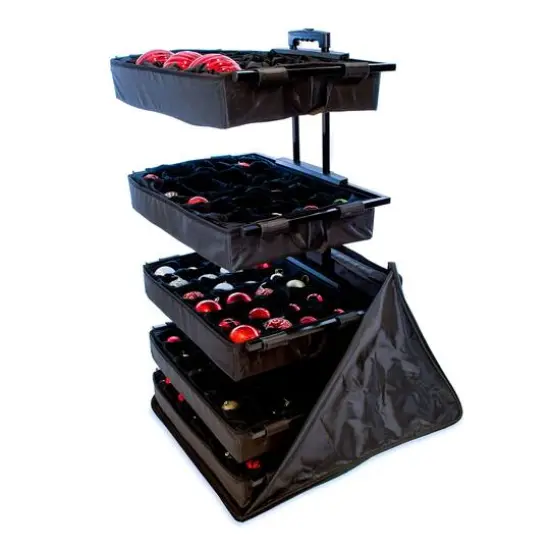 TreeKeeper Telescoping Adjustable Christmas Ornament Storage Box {3}