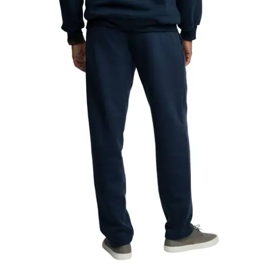 Fruit of the Loom Eversoft Fleece Open Bottom Sweatpant Navy {6}