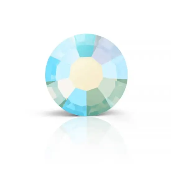 Preciosa MAXIMA SS7 Flat Back Czech Crystals, 144ct. Chrysolite Opal AB {1}