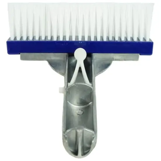 Pool Central 5.5" Blue Swimming Pool Bristle Brush Head with Handle {3}