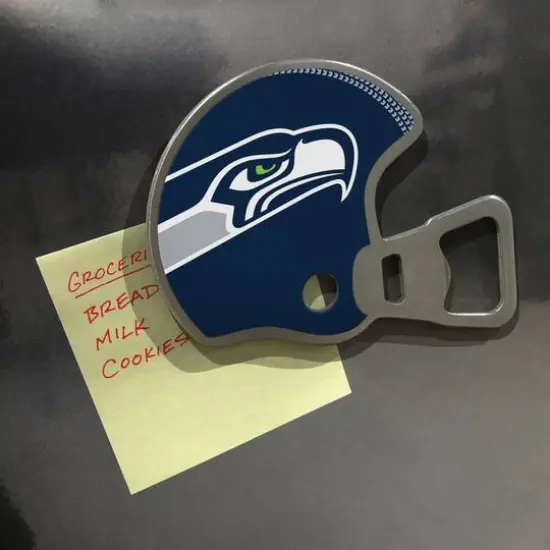 Football Season Opener Bottle Opener Seattle Seahawks {5}