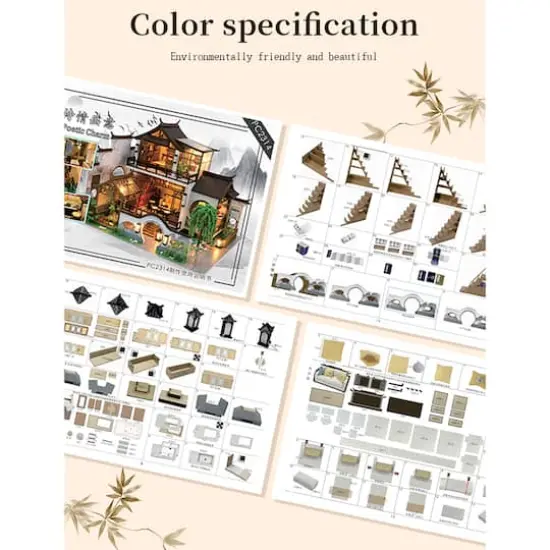 Sparkly Selections Poetic & Picturesque DIY Model Cottage Kit {15}