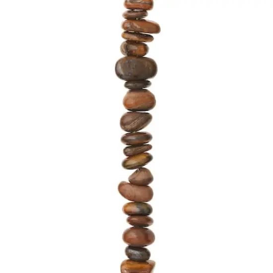 Brown Tiger Eye Stone Nugget Beads by Bead Landing&trade; {1}