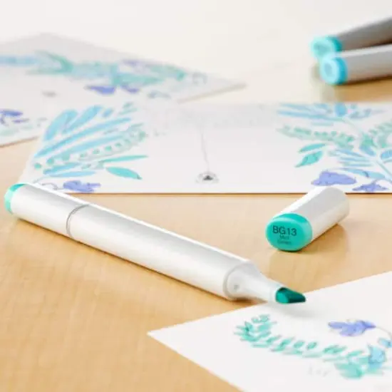 Copic&reg; Sketch Marker, Blue Greens BG13 Mint Green {3}