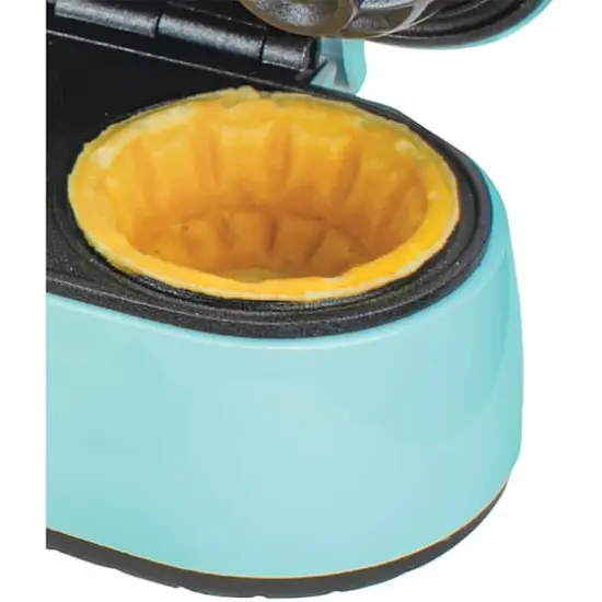 Brentwood Blue Double Waffle Bowl Maker {4}