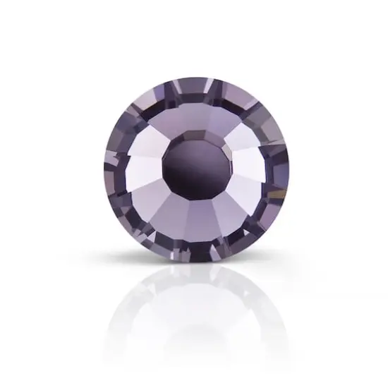 Preciosa MAXIMA SS7 Flat Back Czech Crystals, 144ct. Smoked Amethyst {1}