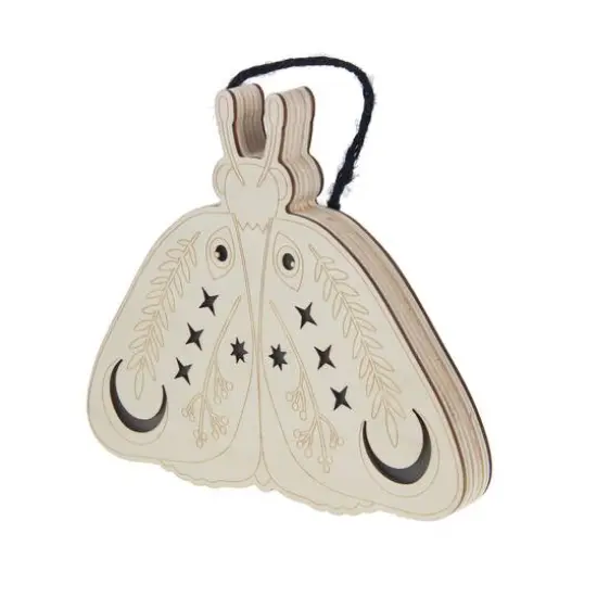 8" Moth DIY LED Plywood D&eacute;cor by Make Market&reg; {4}