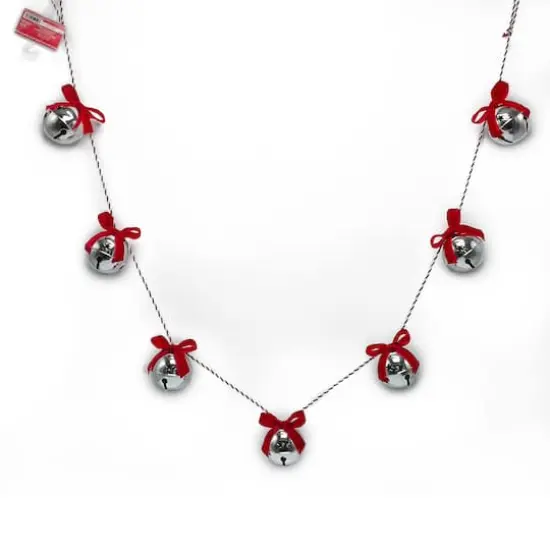 6ft. Christmas Bells & Bows Garland by Ashland&reg; {4}