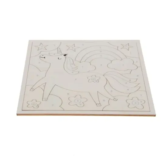 Fantasy Wood Paint-by-Number Puzzle Kit by Creatology&trade; {4}